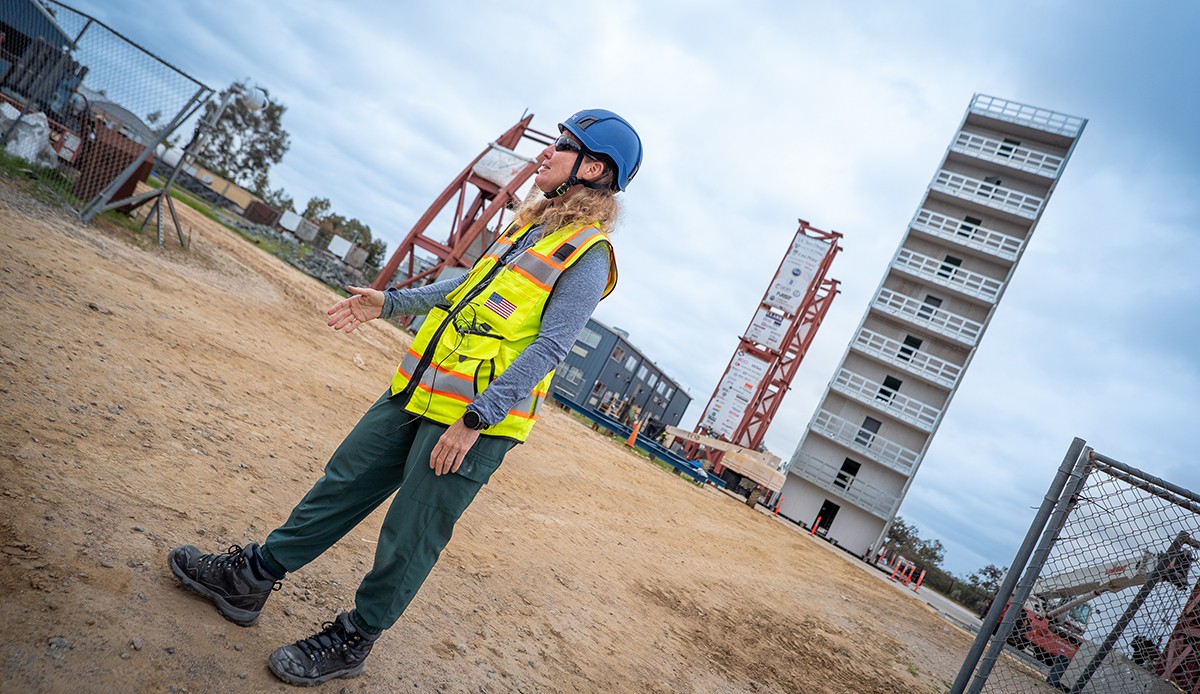 10-story Steel-framed Building to be Put to the Test on UC San Diego Earthquake Simulator